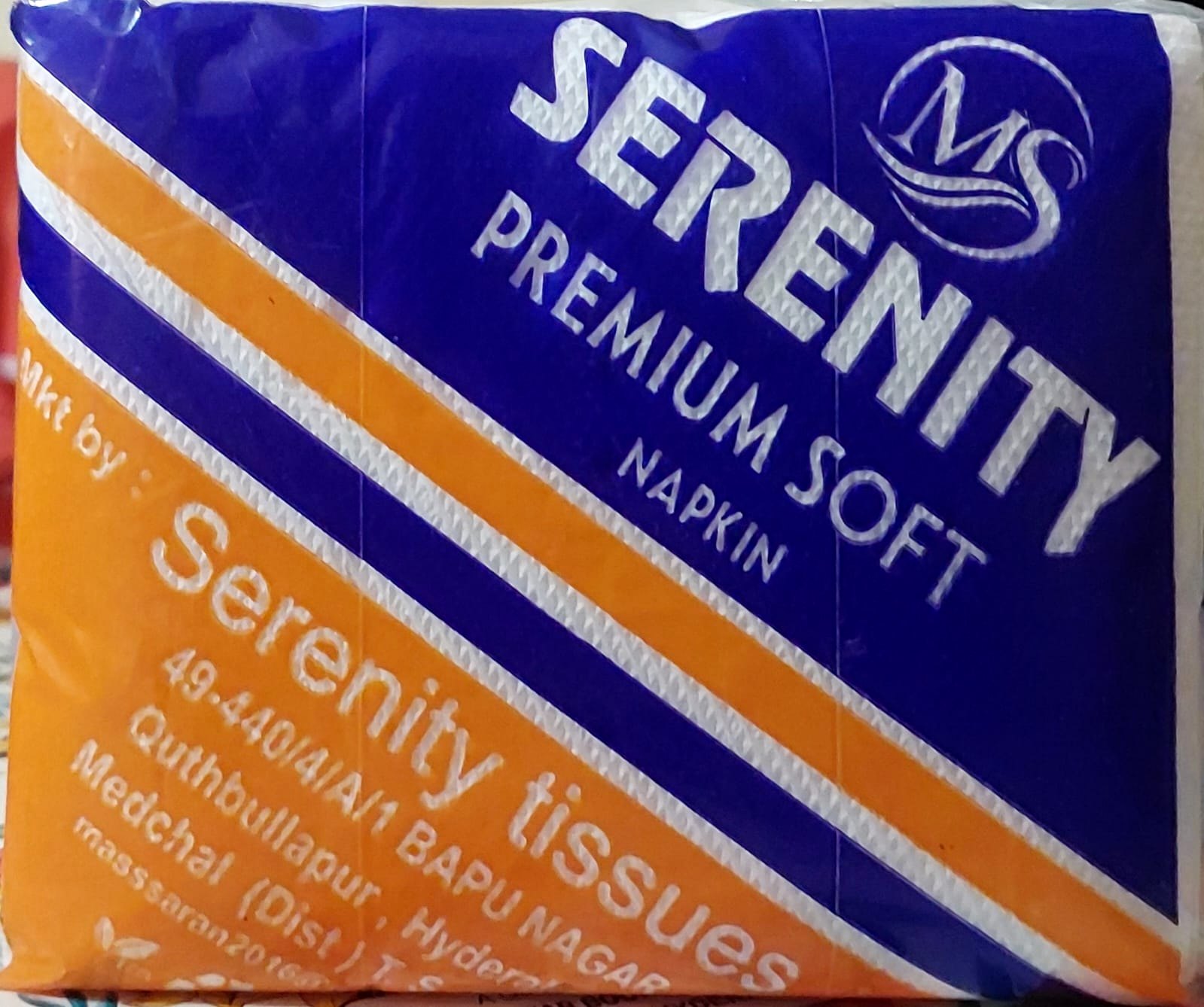Serenity Premium Soft Napkin pack